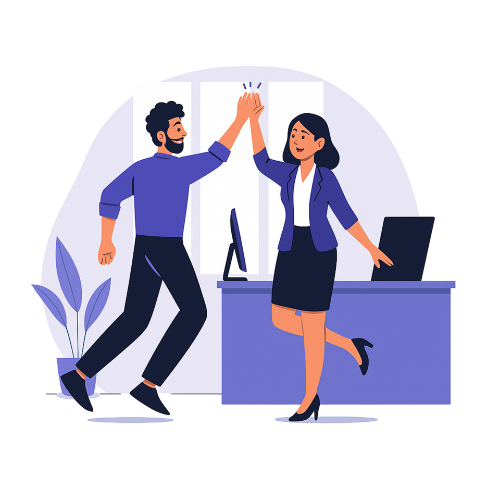 Happy selling feature icon
